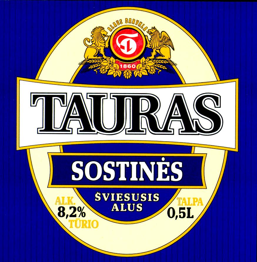 Prekės ženklas: T TAURAS SOSTINĖS
